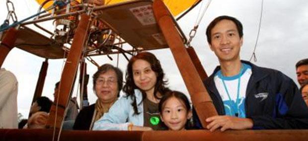 家庭出行首选热气球库兰达雨林组合 家庭-热气球-凯恩斯-库兰达-飞行